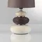 8126/1T COMFI LN25 000 коричневый/бежевый/белый, керамика/текстиль Настольная лампа Е14 1*40W 220V LATZA