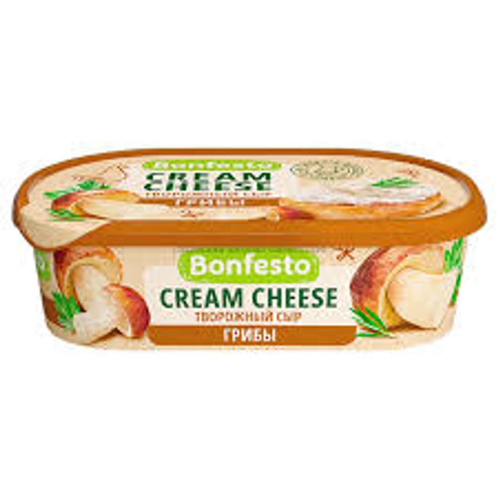 Сыр "Бонфесто" Cream Cheese Грибы 140г