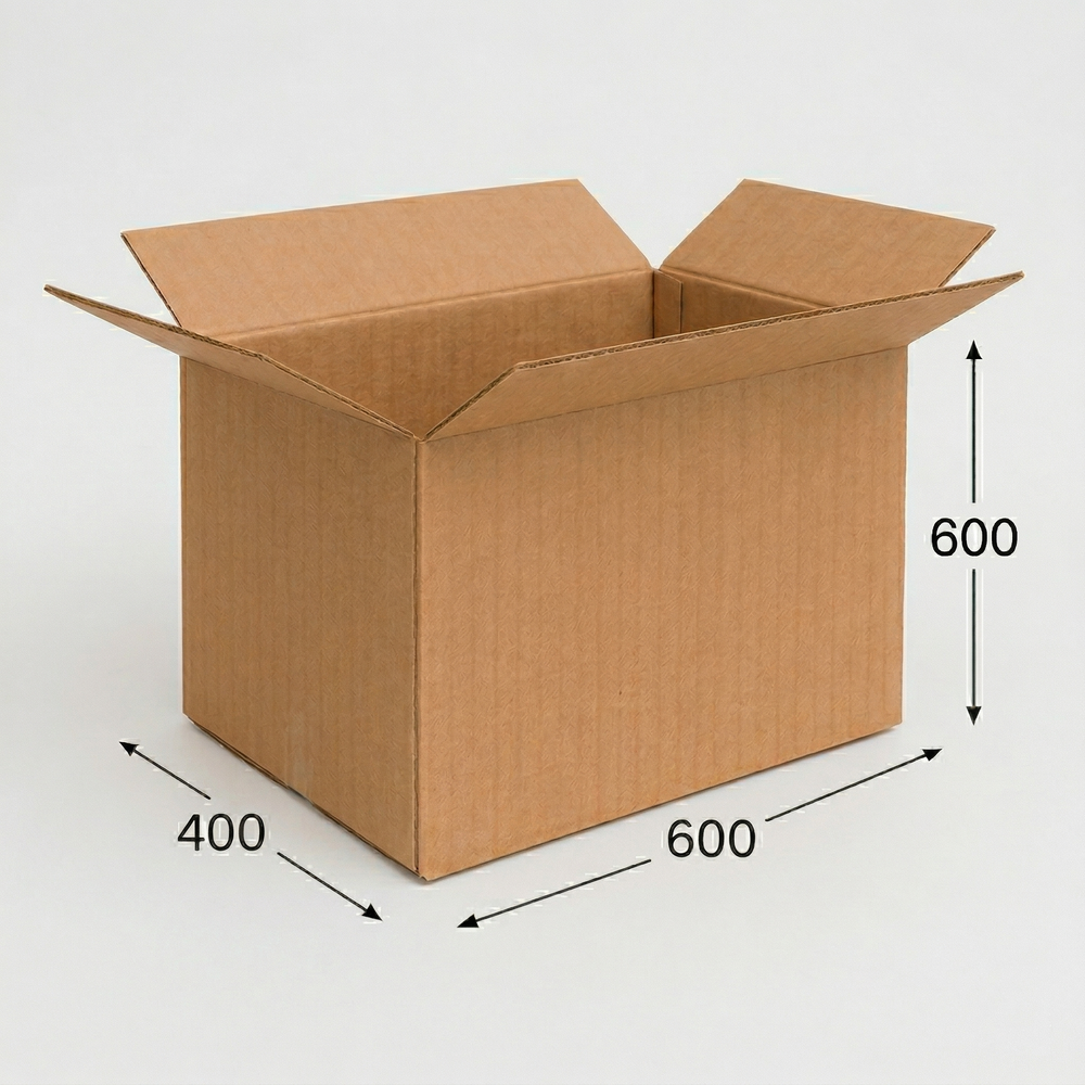 Коробка картонная 600х400х600 мм