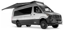 Маркиза MobileComfort M300BD 3.0 м настенная механическая, корпус чёрный, полотно тёмно-серое