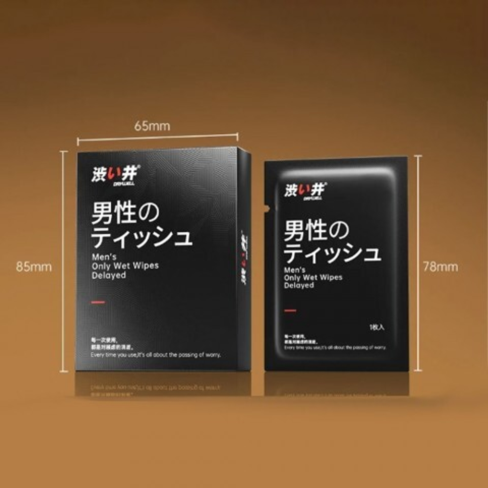 Салфетки для продления секса Drywell для мужчин 1 шт.