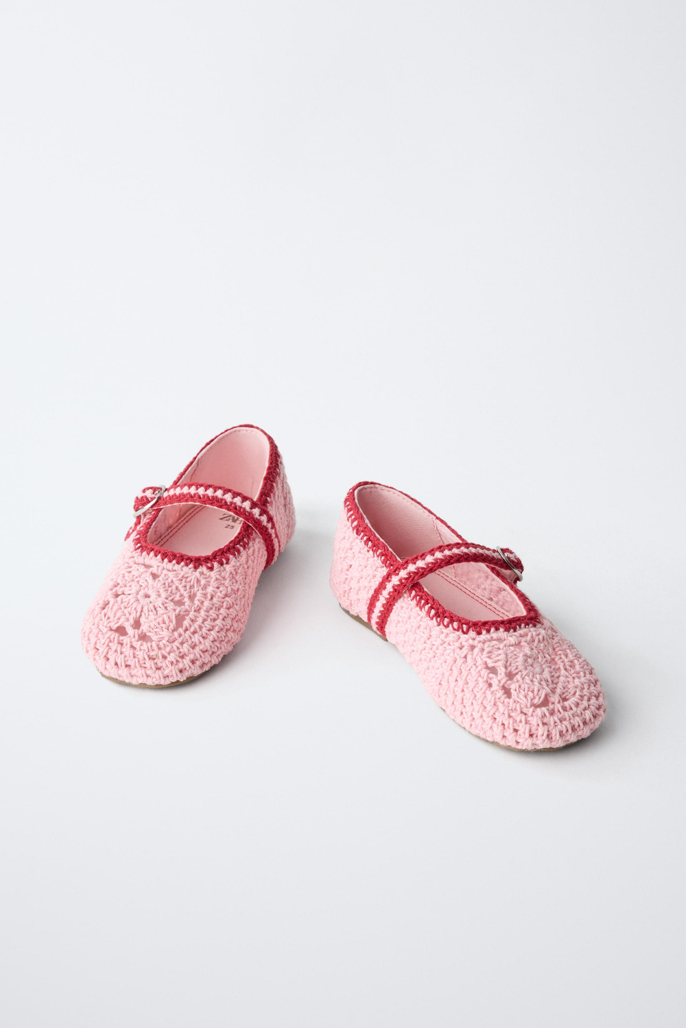 ZARA БАЛЕТКИ, РОЗОВЫЙ
