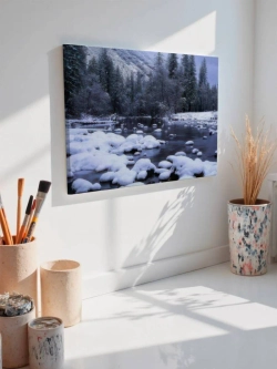 Картина на стену 40 X 50 Зимний пейзаж