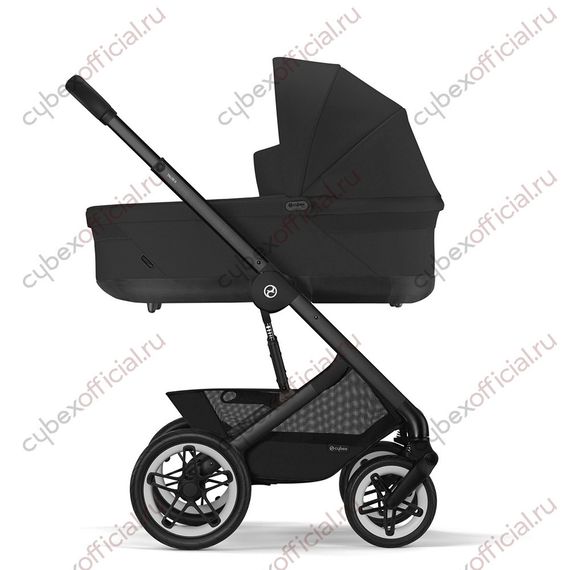 Детская коляска Cybex Talos S Lux 3 в 1 BLK Moon Black