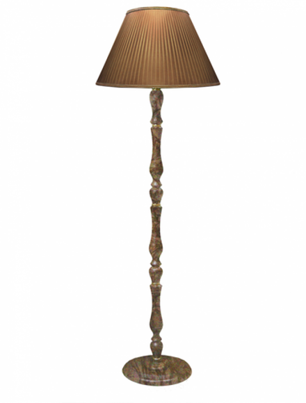 Торшер Лео (Авт. № 2,плафоны золотые,фурнитура золото)