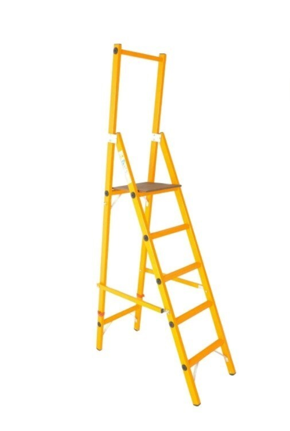 Стремянка стеклопластиковая с вертикальной опорой ЗЭП ССВ-2,4-42