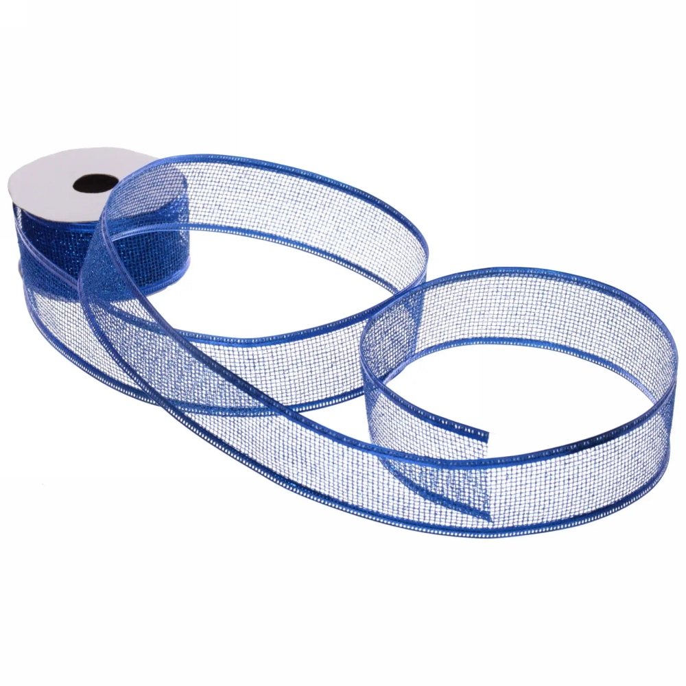 Лента для декорирования «Изящная» 4 см, 2,7 м, Синий (микс дизайнов)
