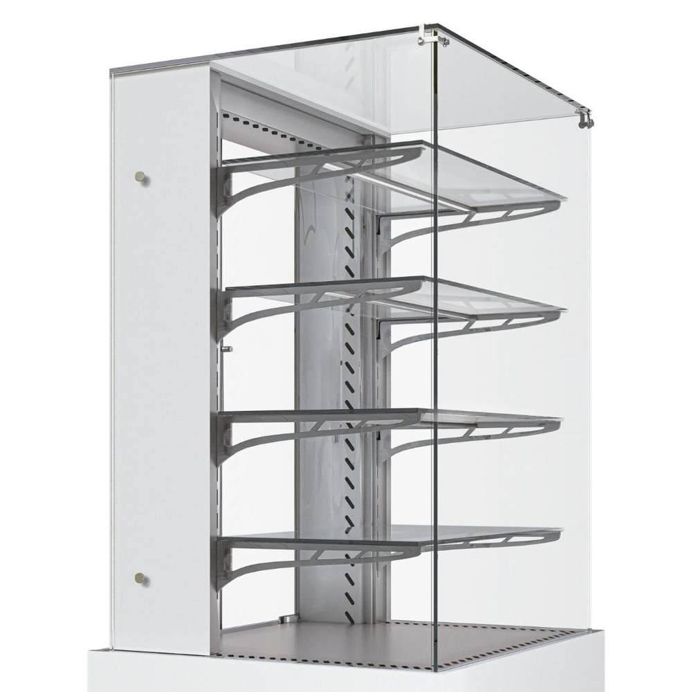 Кондитерская напольная холодильная витрина Finist AIR DOUBLE LUX