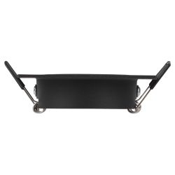 Светильник встраиваемый алюминиевый ЭРА KL87 BK под лампу MR16 GU5.3 черный | Алюминиевые встраиваемые светильники