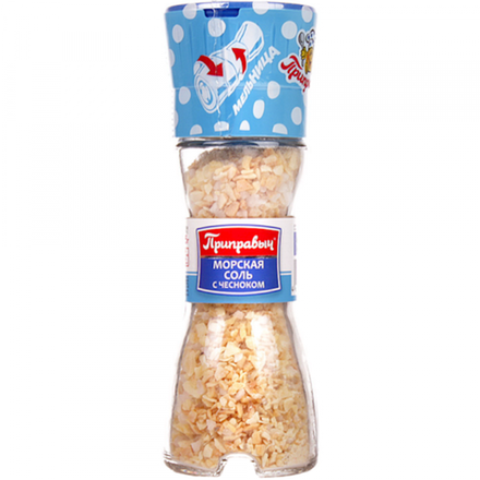 Приправа Морская соль Приправыч с чесноком 65 гр