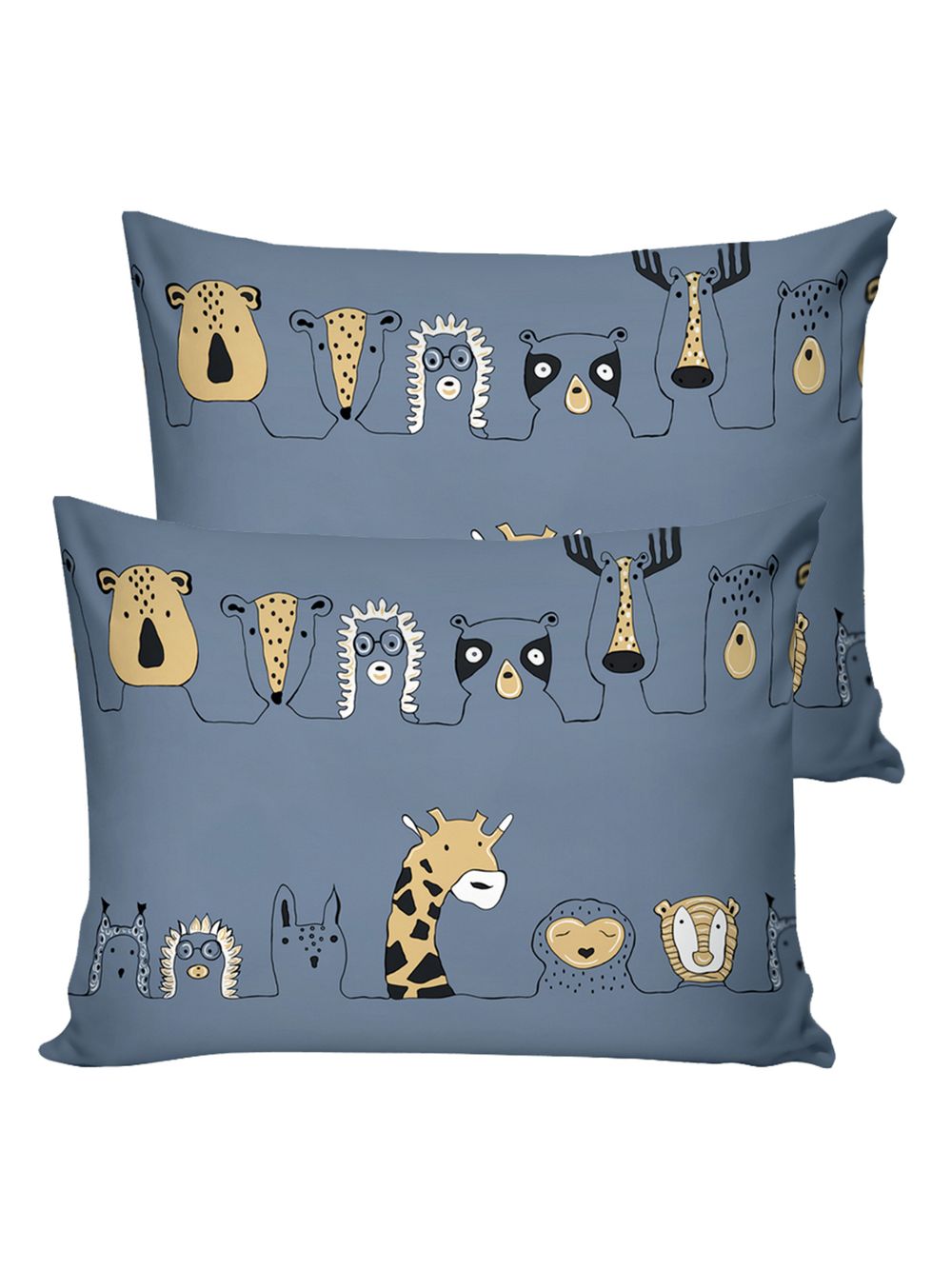 Постельное белье перкаль Сказка "Оттава" 2-спальное  Наволочка 50х70 см 2 шт Простынь на резинке 160x200 см Пододеяльник 175x215 см