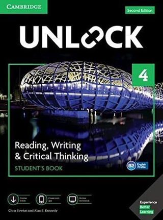 Unlock 2ed Level 4 Reading, Writing, & Critical Thinking Student’s Book, Mob App and Online Workbook Downloadable Video