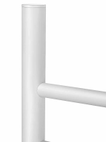 Полотенцесушитель электрический WONZON & WOGHAND BONN WW-AL409-MW белый матовый
