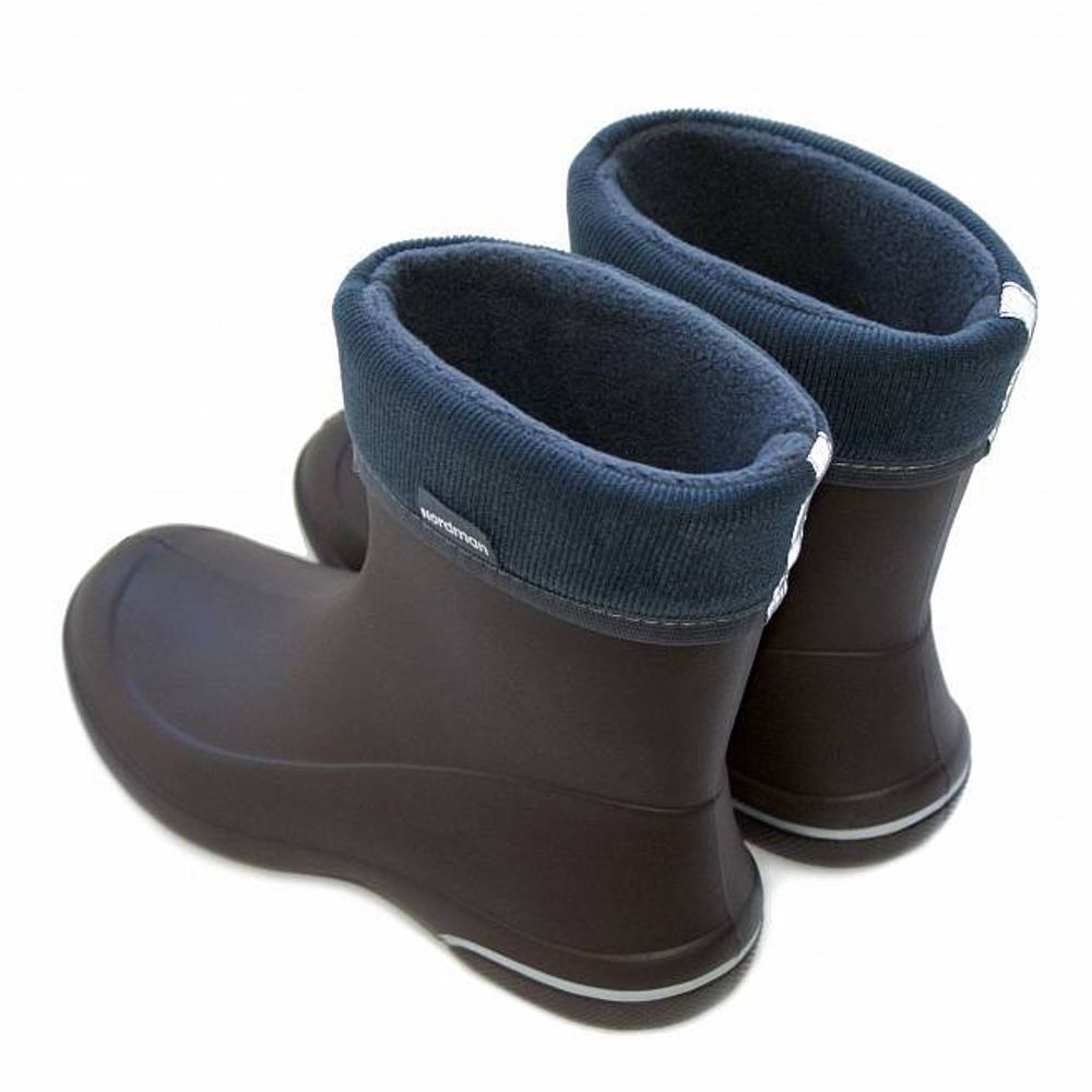 Женские сапоги Nordman Kleo из ЭВА с флисовым утеплителем коричневый с песочным