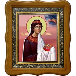 Артемия Римская мученица, царевна. Икона на холсте.