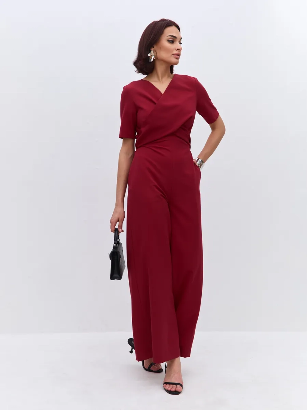 Комбинезон брючный вечерний праздничный