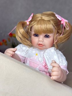 Кукла Реборн мягконабивная 45см (FA-935A1)
