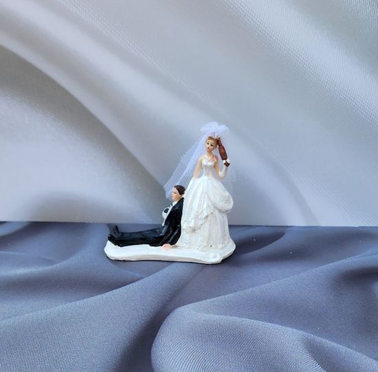 Свадебные фигурки "Жених и невеста" на торт