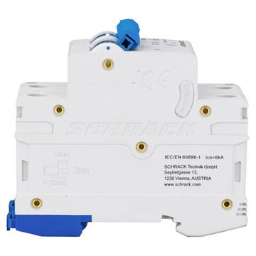 Автоматический выключатель Schrack Technik 1P+N C 20A 6kA Amparo AM617620--