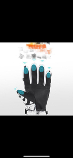 Перчатки для сноубордиста с карманом для карт