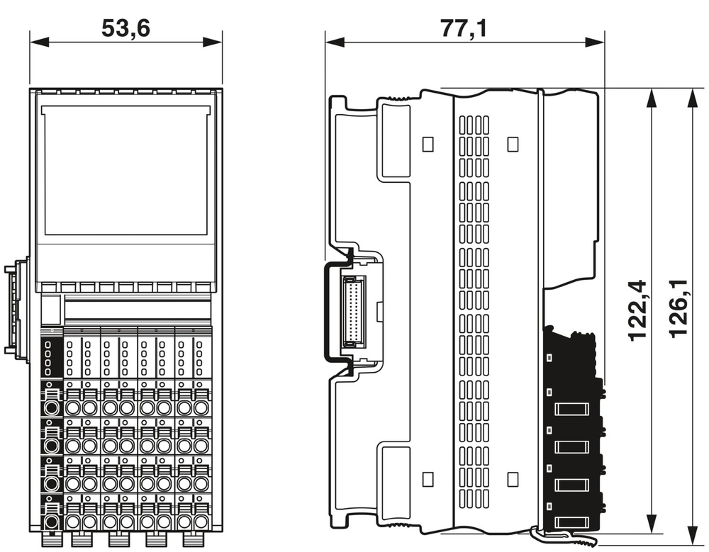 1052427 - AXL F DI16 NAM XC 1F - Цифровой модуль