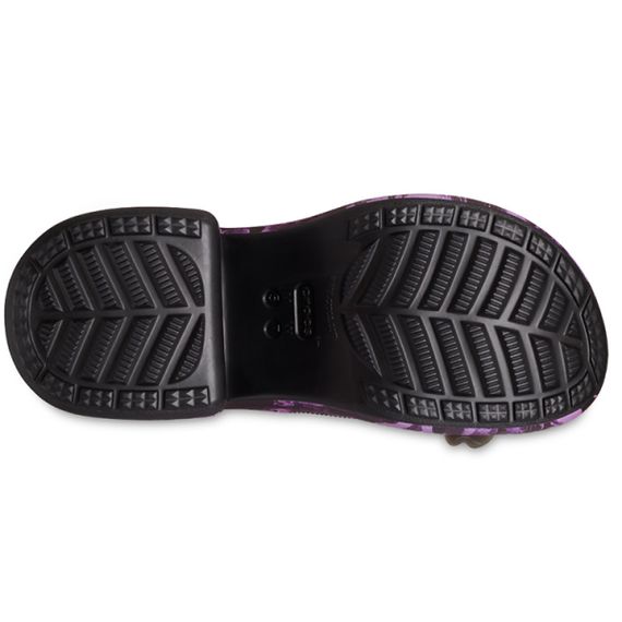 Crocs Mermaid Print Sandal 'Black'