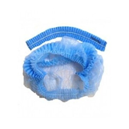 Шапочка медицинская "Шарлотта" голубая (17гр)