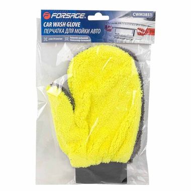 Салфетка (варежка) для мойки а/м Forsage F-CWM3851