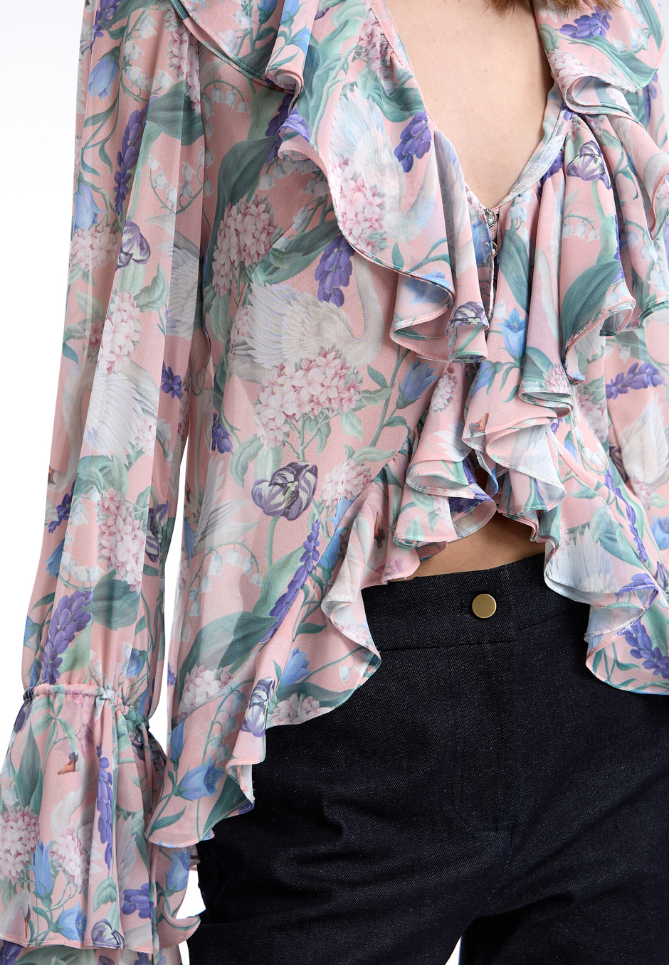 Блуза ANNA SWAN & FLOWERS