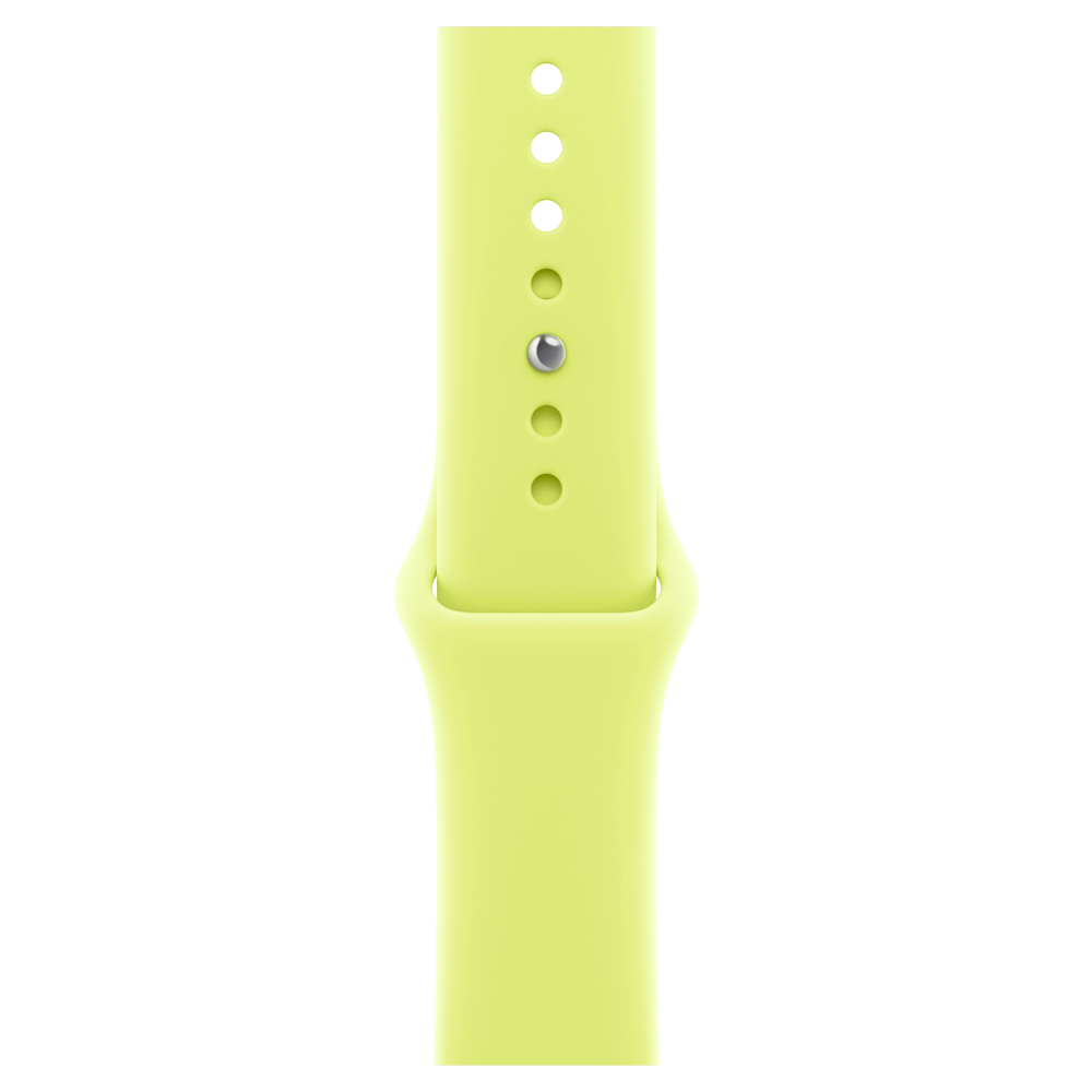 Умные часы Apple Watch Series 11 GPS, 46mm, Space Gray Aluminium Case with Neon Yellow Sport Band, S/M