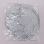 Пеньюар - накидка парикмахерский «Barber SALON», круглый, цвет серебро, d-60см