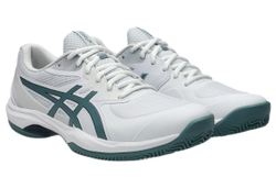 Мужские кроссовки теннисные Asics Game FF Clay/OC - white/foggy teal