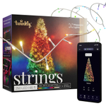Гирлянда LED Twinkly Strings Special edition (Multicolor + White edition) - 250 шт. (20 м) RGB + W + BT + Wi-Fi (TWS250SPP-TEU) Generation II (прозрачный провод)