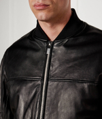 Кожаная куртка Armani Exchange - черный(XM000104 AF10500)