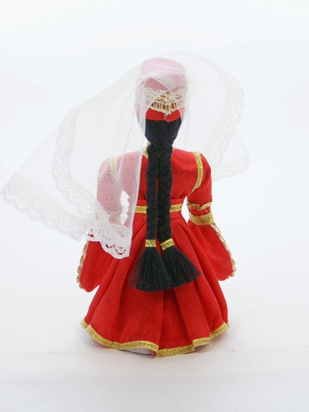 Кукла коллекционная в Кабардинском женском костюме