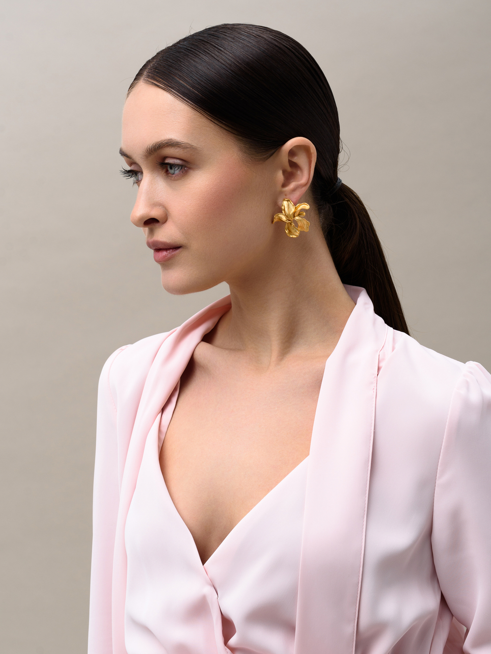 Серьги "Iris" Gold