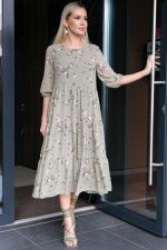Платье "Виталина" (олива) НЬЮ П6073 LT Collection (Акция)