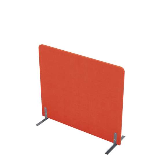 011.МПО.1211 Акустическая мобильная перегородка на стационарных опорах (1200*450*1100)