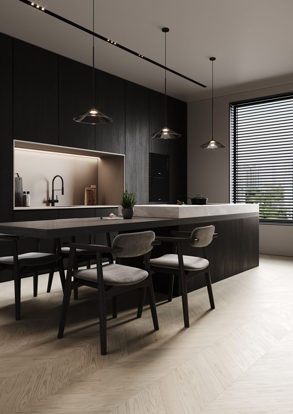 Fargo Quartz Parquet Французская Елка Дуб Песочный, 1,12 м²