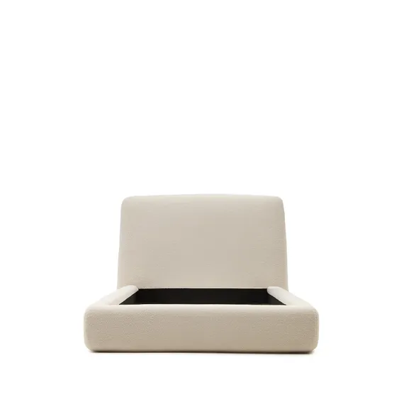 Кровать Martina со съемным чехлом из ткани букле для матраса 90х200 см