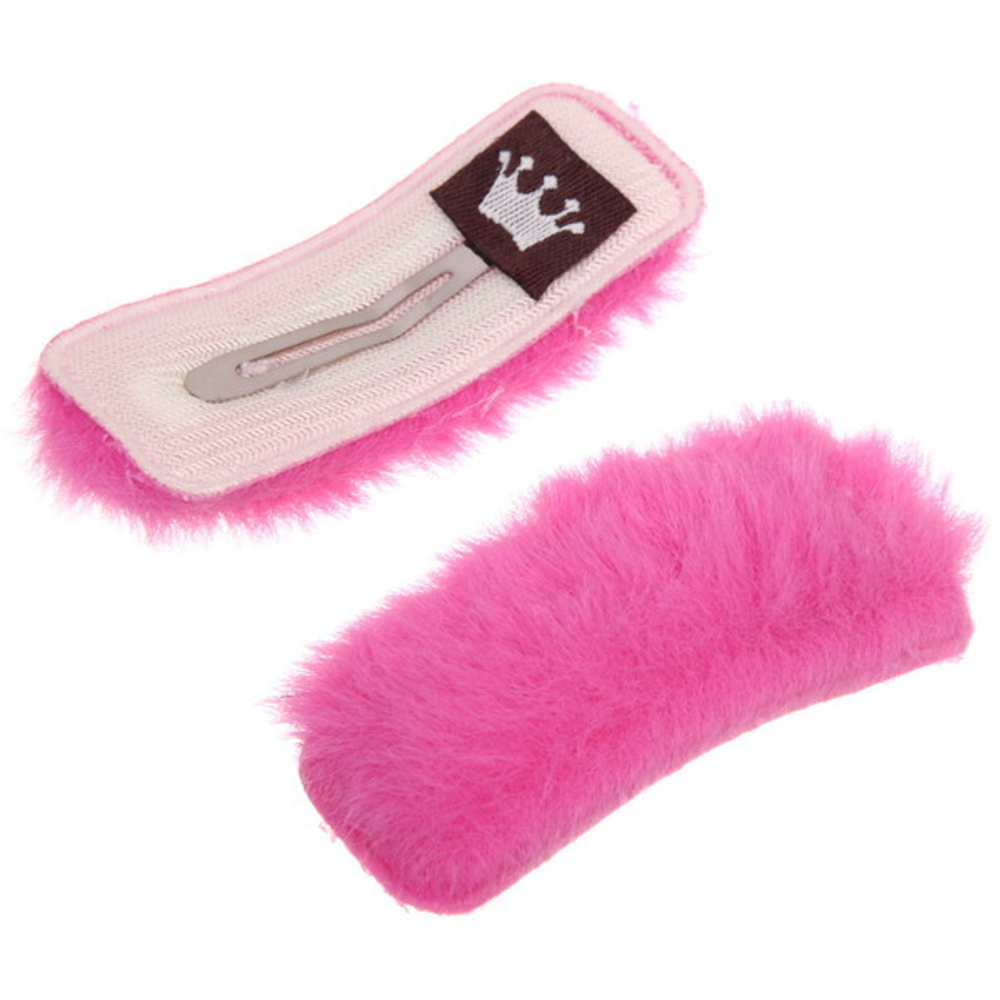 Зажимы для волос 2шт «New collection - Fiona», микс 6 цветов, 6*2,см