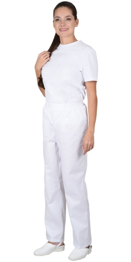 Брюки женские белые