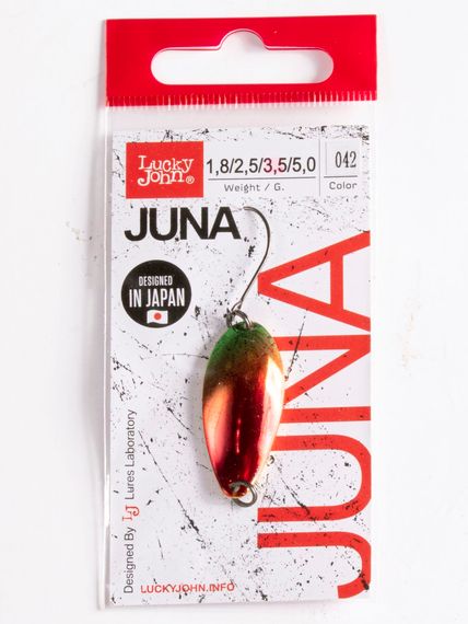 Блесна колеб. Lucky John JUNA длин.33мм/03,5г 042