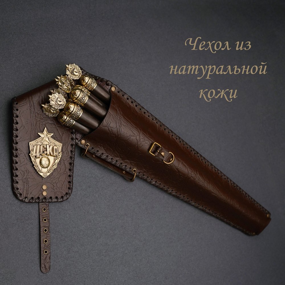 Подарочный набор шампуров "ЦСКА"