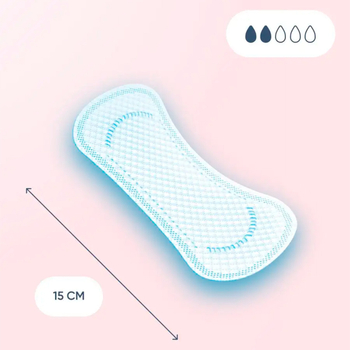 Прокладки гигиенические Sayuri Super Soft ежедневные 2 капли 15 см 36 шт