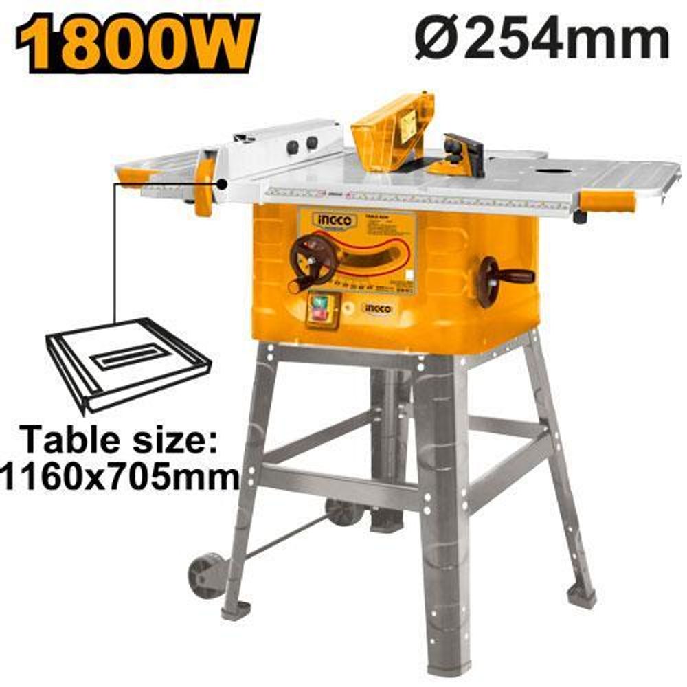 Станок циркулярный INGCO TS180028 INDUSTRIAL 1800 Вт