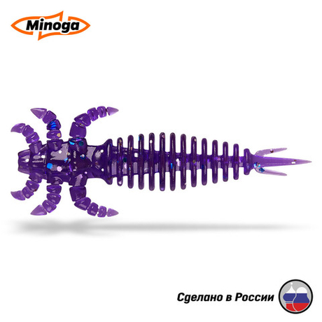 Силиконовая приманка "Minoga" ULTRA 2,5"(7шт) 64мм, 1,73гр, цвет 008