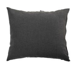 Декоративная подушка для мебели 50х43 см, цвет темно-серый 027