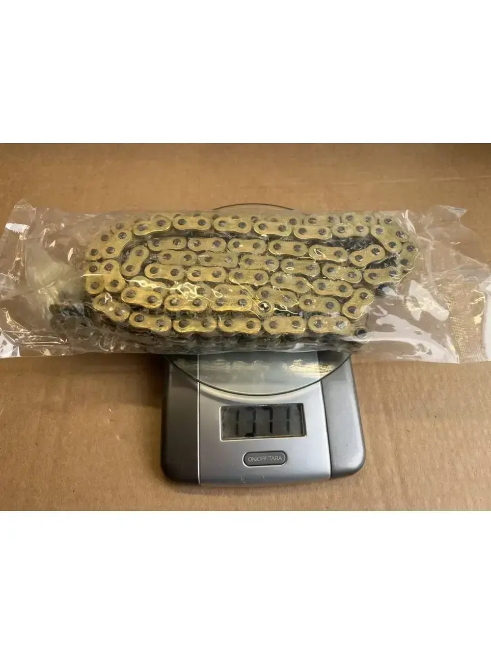 Мото цепь для питбайка сальниковая 428H-O 108 звеньев