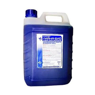 Лайна БИО дезинфицирующее средство для авиационных туалетов 5 л